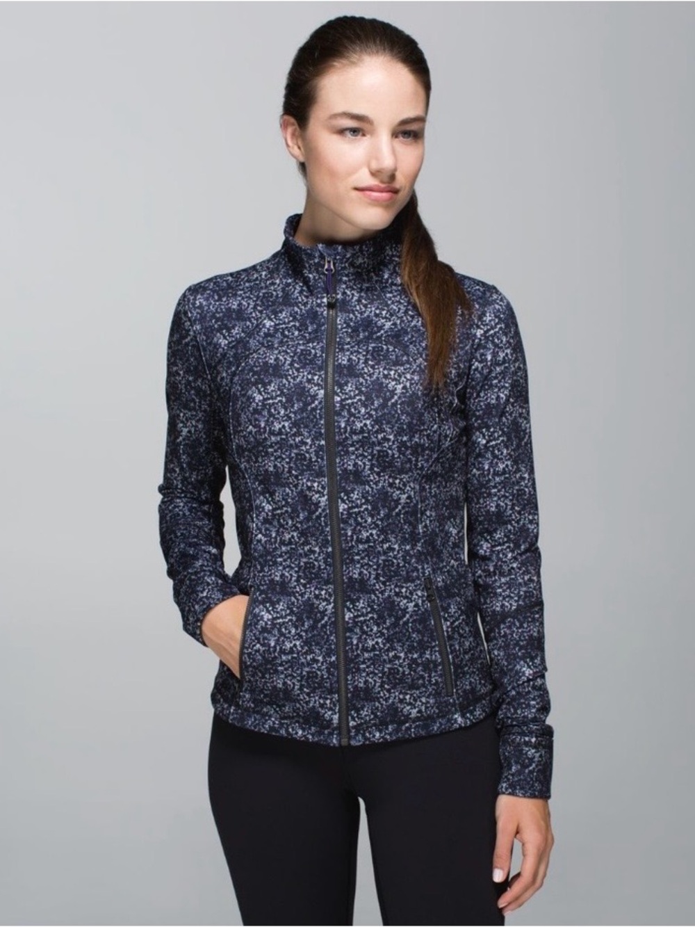 Lululemon Forme Jacket (Cuffins) Rocky Road Sand Dune Toothpaste Size 4